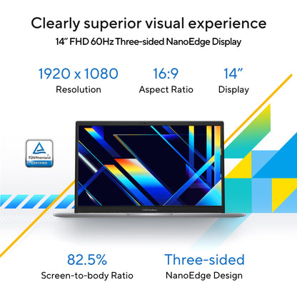 ASUS Vivobook 14 Core i3-1315U 14-inch FHD Laptop - view 3